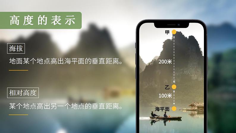 人教版地理七年级上册 《地形图的判读》课件+教案04