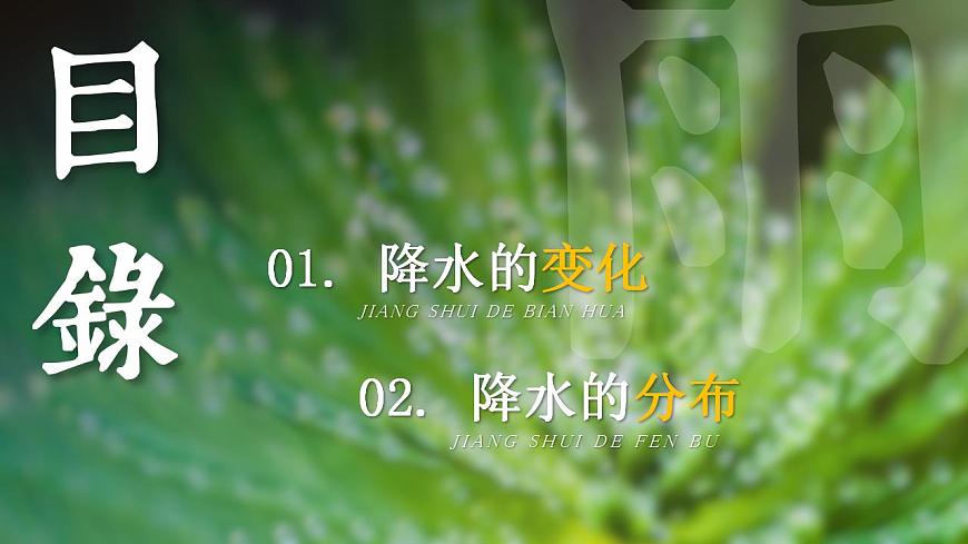 人教版地理七年級(jí)上冊(cè) 降水的變化與分布 課件第3頁(yè)