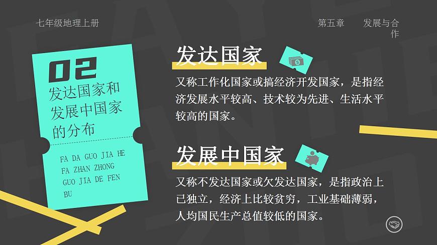 人教版地理七年級上冊 第五章 發(fā)展與合作 課件第7頁