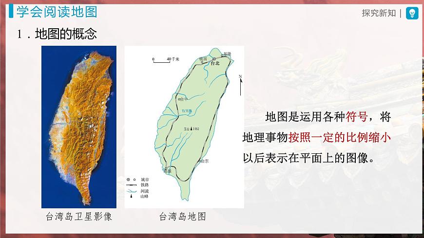 1.3.1[教學(xué)課件]地圖的閱讀第4頁(yè)