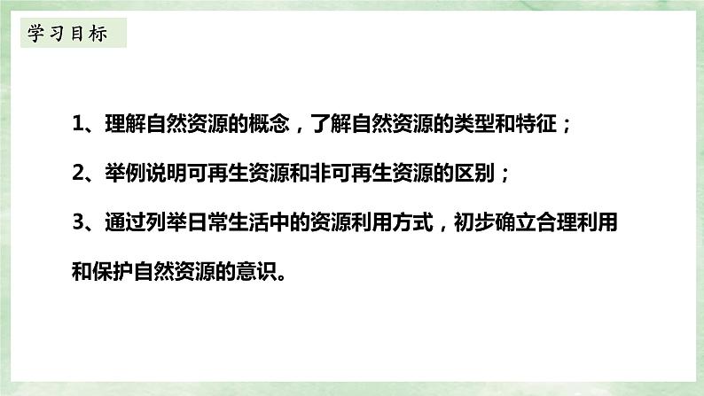 湘教版八上地理3.1《自然资源概况》PPT课件第5页
