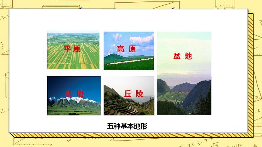 湘教版地理初一上冊 第5課《世界的地形》課件第7頁