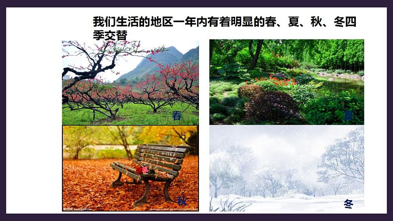 人教版地理七年级上册 第一章第二节第2课时地球公转的地理意义第2页