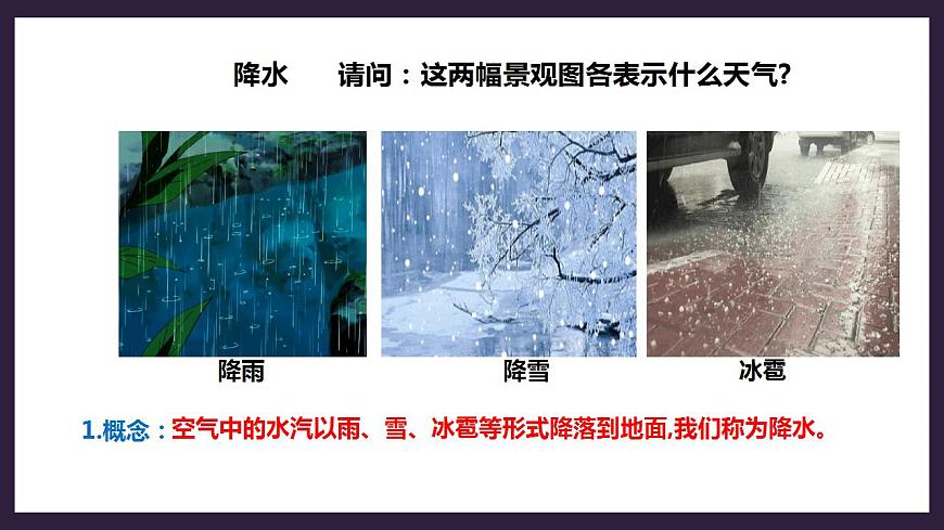 人教版地理七年級上冊 第三章第三節(jié)降水的變化與分布第4頁
