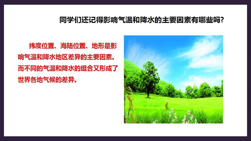 人教版地理七年級(jí)上冊(cè) 第三章第四節(jié)第2課時(shí)影響氣候的主要因素   氣候與人類(lèi)活動(dòng)第4頁(yè)