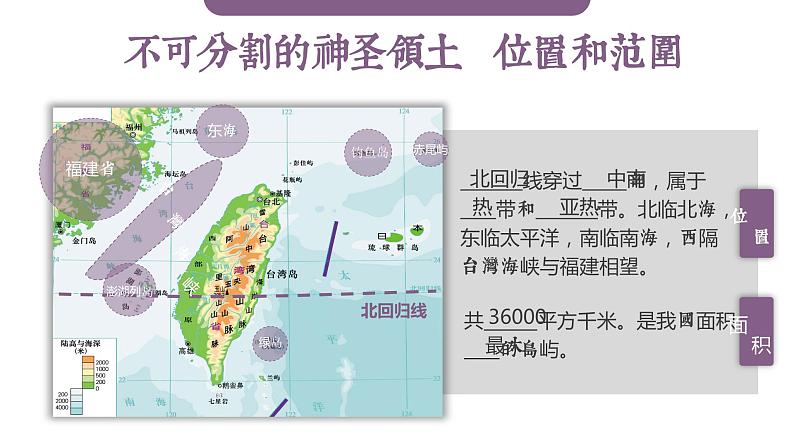 7.4《祖国的神圣领土——台湾省》课件第5页
