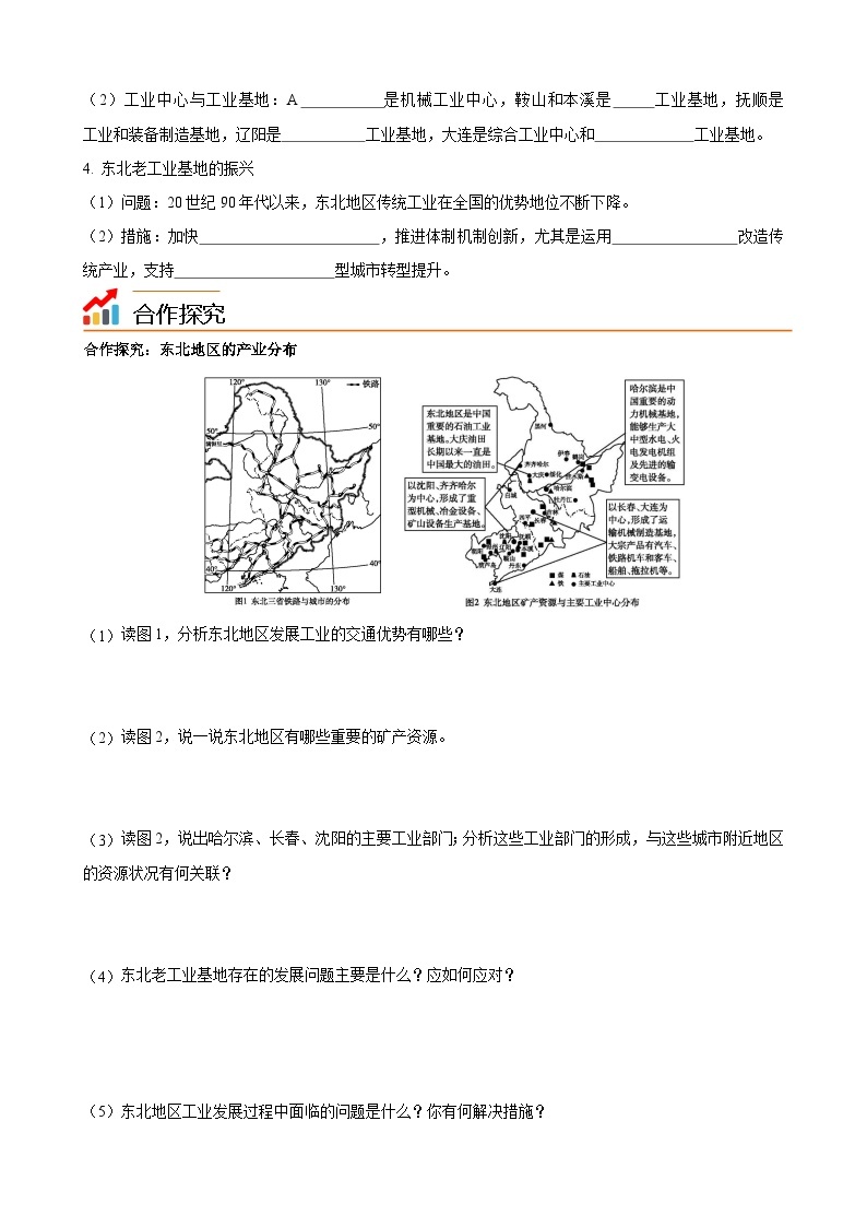 【同步讲义】湘教版地理八年级下册--6.3  东北地区的产业分布 讲义03