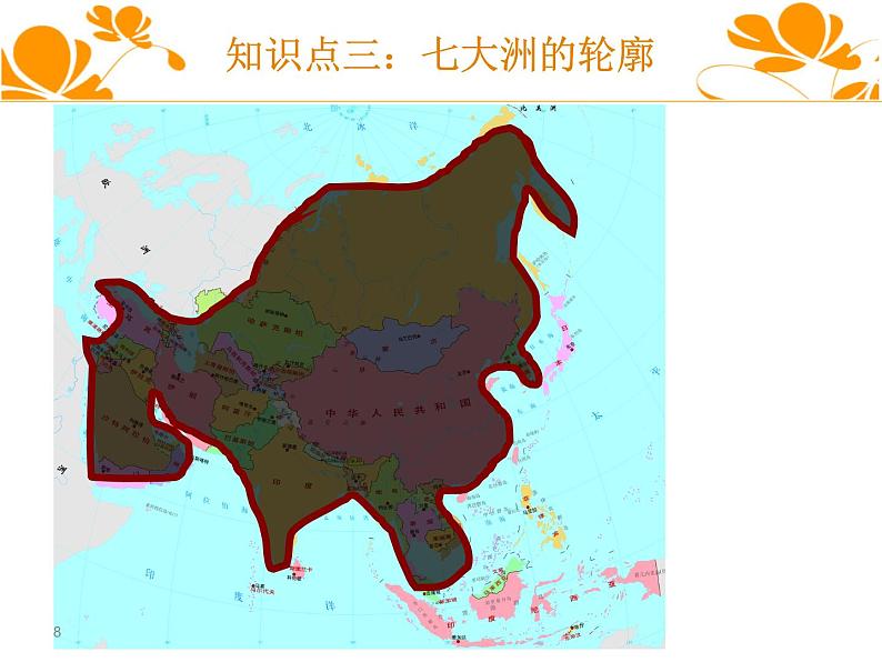 人教版七年级地理上册--大洲和大洋(精品课件)第8页