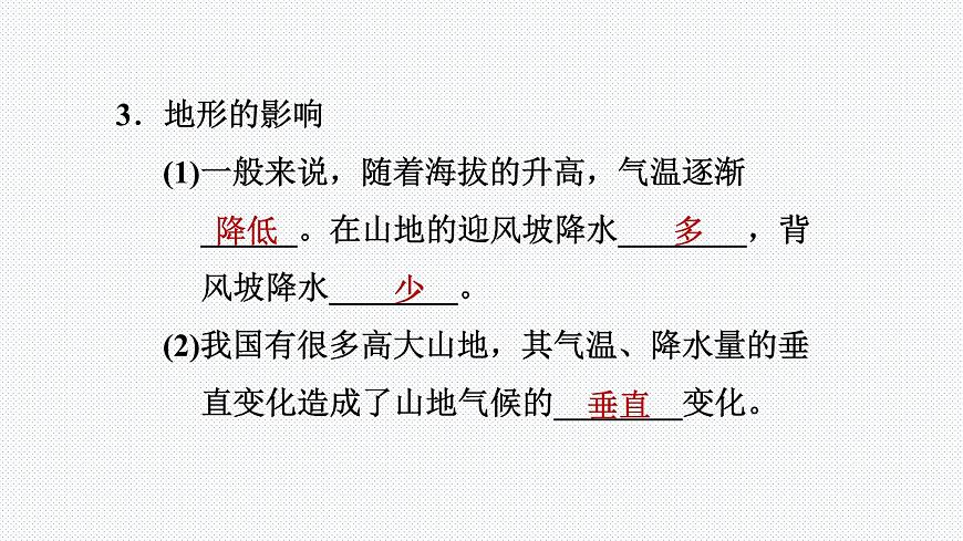人教版八年級(jí)地理上冊(cè)--2.2.3 我國(guó)氣候的主要特征　影響我國(guó)氣候的主要因素（精品課件）第6頁(yè)