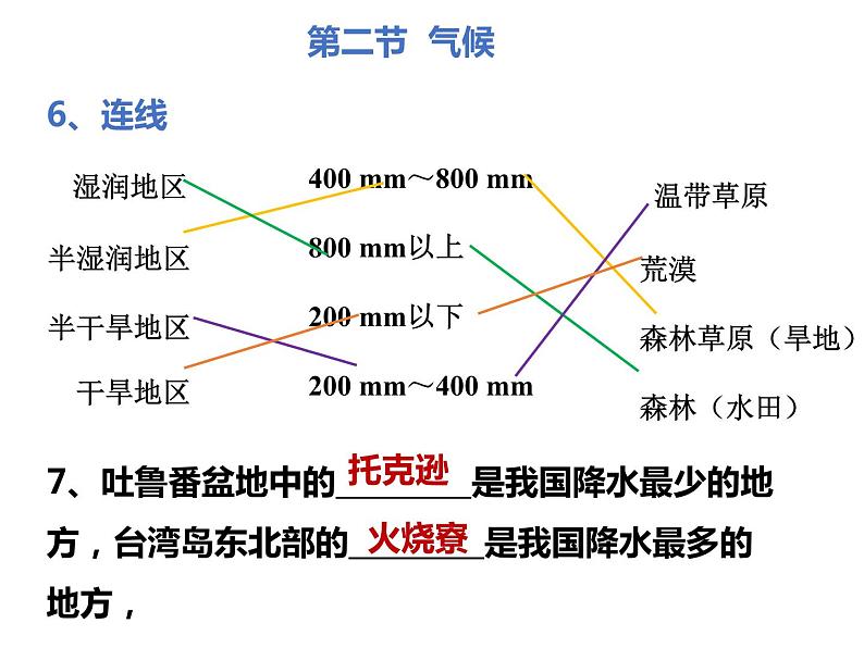 人教版八年级地理上册--2.2气候(精品课件)06