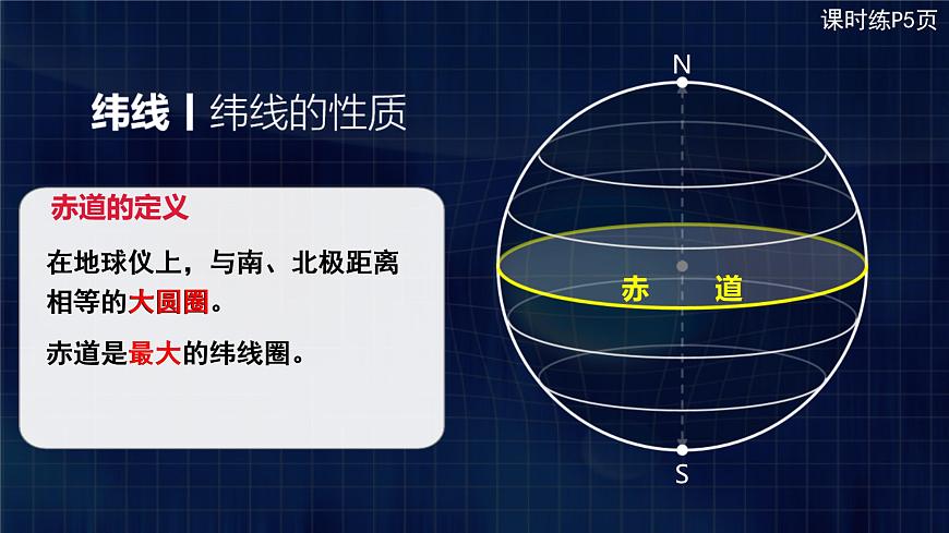 1.1地球和地球儀（第2課時）課件PPT第8頁