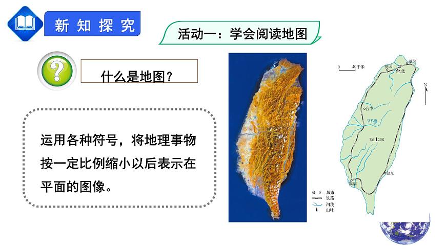 人教版七上第一章第3節(jié)《地圖的閱讀》課件第4頁