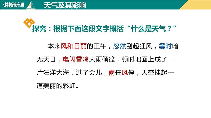 3.1多變的天氣（課件）-2023-2024學年七年級地理上冊同步精品課件（人教版）第2頁