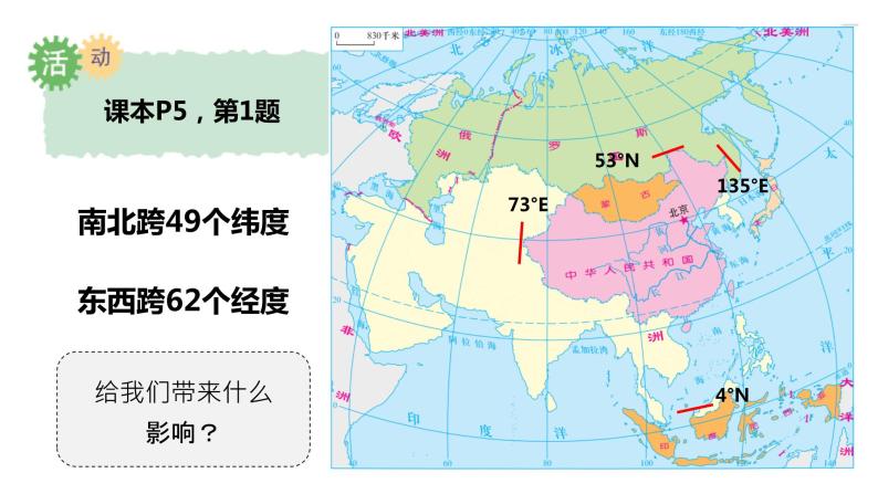 1.1.1 中国的位置和疆域-八年级地理上册同步精品课堂（粤人版）课件PPT05
