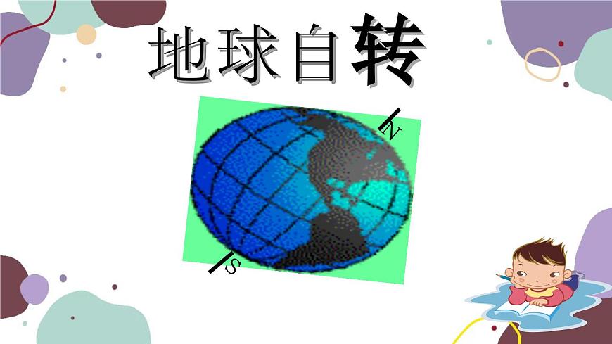 人教版地理七年級上冊 第一章第二節(jié) 第一框地球的自轉(zhuǎn)課件第2頁