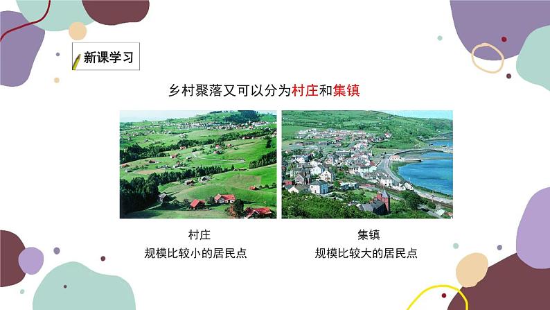 湘教版地理七年级上册 第三章 第四节 世界的聚落课件06