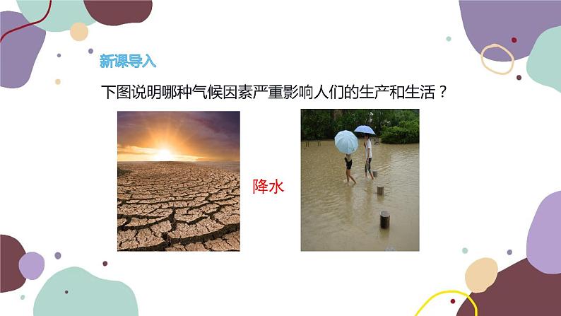 湘教版地理七年级上册 第四章 第二节 第二课时 主要降水类型 世界降水的分布课件02