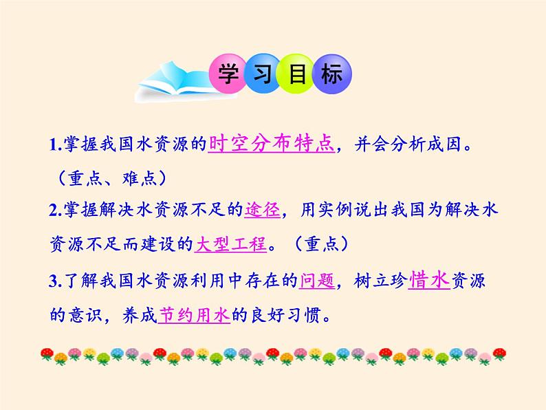 湘教版地理八年级上册第三章 第三节 中国的水资源 课件02