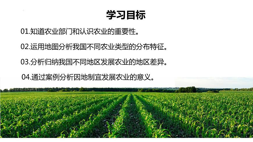 4.1+因地制宜發(fā)展農業(yè)(第1課時)(課件)-2023-2024學年八年級地理上冊同步精品備課(課件+分層練習)(商務星球版)第3頁