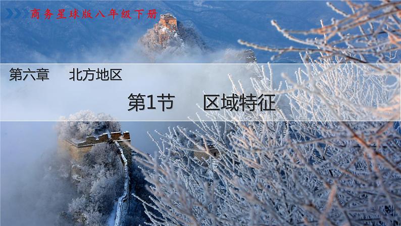 6.1《区域特征》课件 2023-2024学年地理商务星球版八年级下册第1页