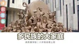 1.3 多民族的大家庭（课件）-2023-2024学年八年级地理上册同步精品课堂（商务星球版）