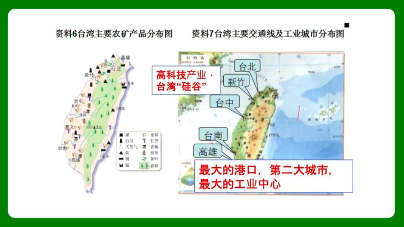 人教版初中地理八年级下册7.4.2祖国神圣的领土——台湾省课件+同步分层练习（含答案）07