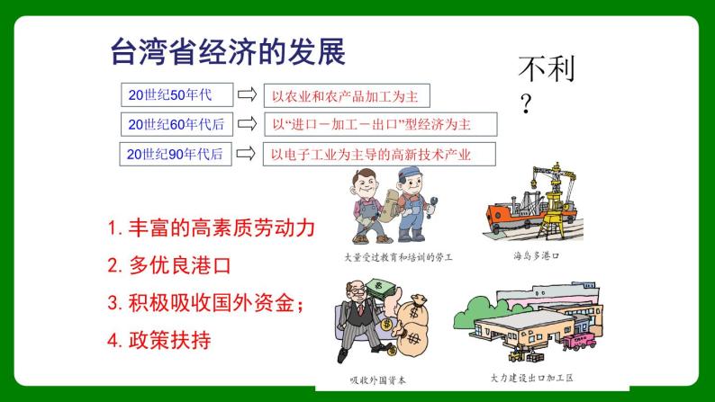 人教版初中地理八年级下册7.4.2祖国神圣的领土——台湾省课件+同步分层练习（含答案）08