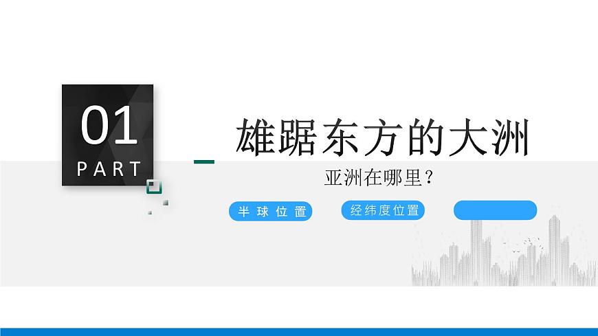 人教版初中地理七年級下冊 6.1 亞洲的位置和范圍 課件第4頁