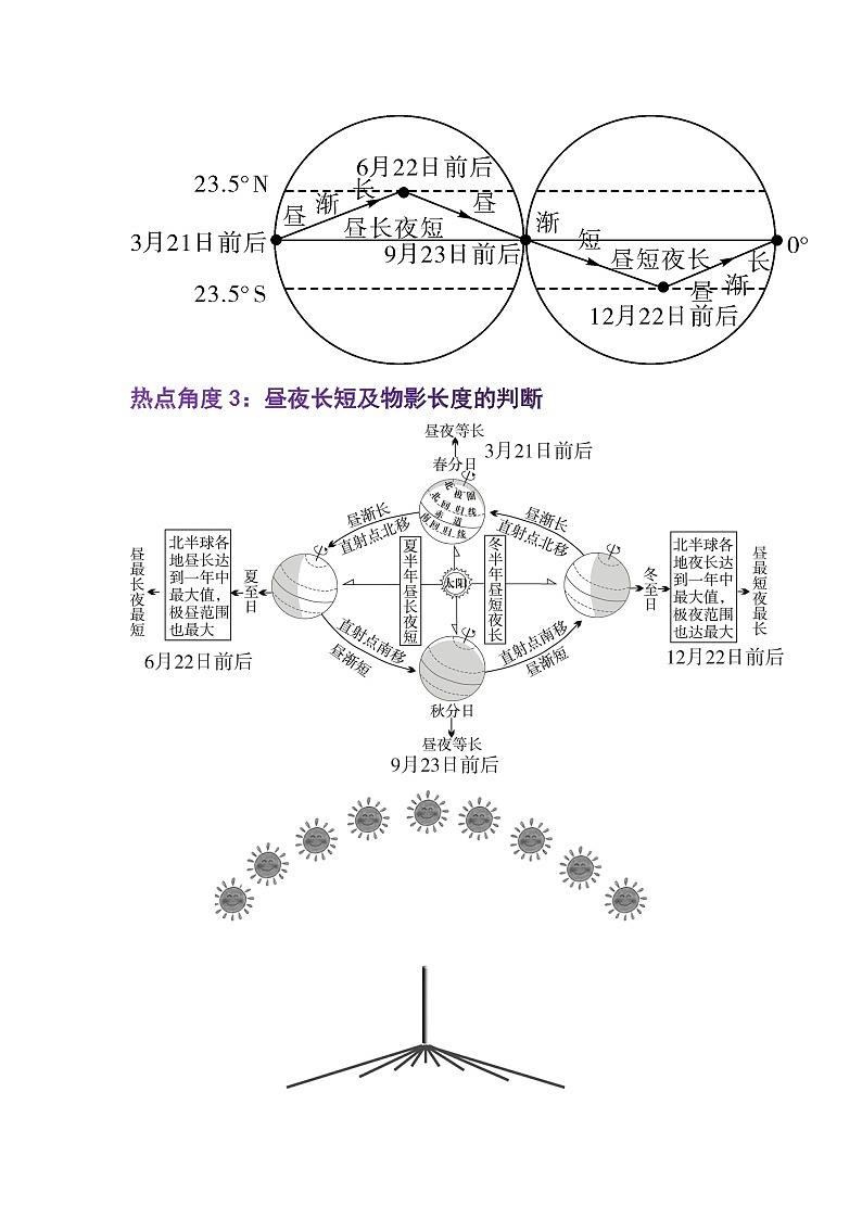 【期末复习】人教版 2023-2024学年 初中地理 七年级上册 期末专题复习 专题2 地球的运动—非选择题解题精讲 (解析版+原卷版)
试卷02
