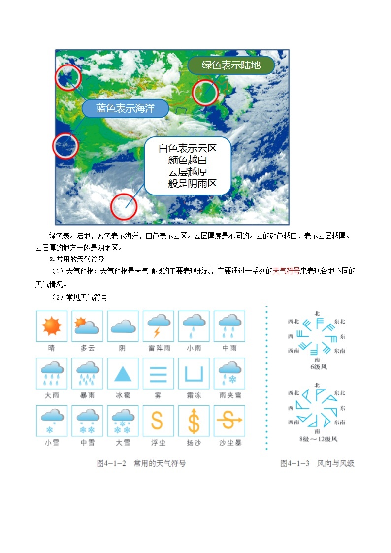 清单01 （3-5章）【考点清单】-2023-2024学年七年级地理上学期期末考点大串讲（人教版）02