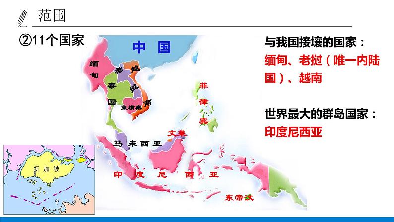 人教版初中地理七年级下册 7.2 东南亚 课件第8页