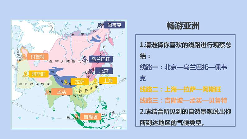6.2.2 亚洲的自然环境(第2课时 复杂的气候) - 七年级地理下册同步教学精品课件(人教版)04