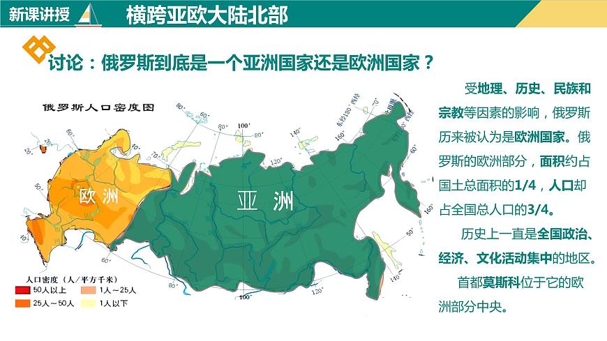 人教版地理七下第七章第四節(jié)俄羅斯第1課時(shí)課件PPT第7頁