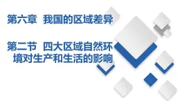 6.2  四大区域自然环境对生产和生活的影响（课件）-2023-2024七年级地理下册同步备课精品课件+达标训练（中图版）