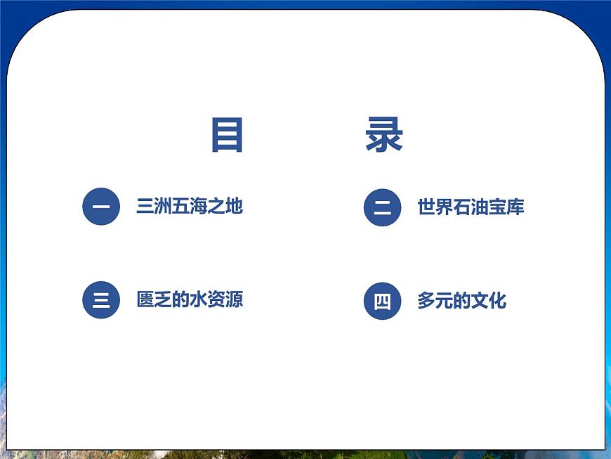 人教版(新課標(biāo))地理七年級下冊8.1《中東》課件第2頁