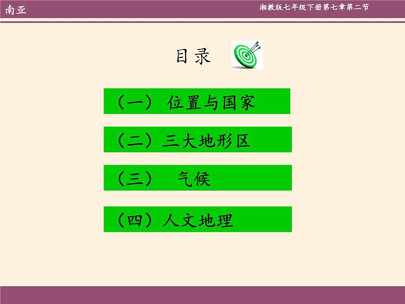 湘教版地理七年级下册 第八章 第二节 南亚 课件第2页
