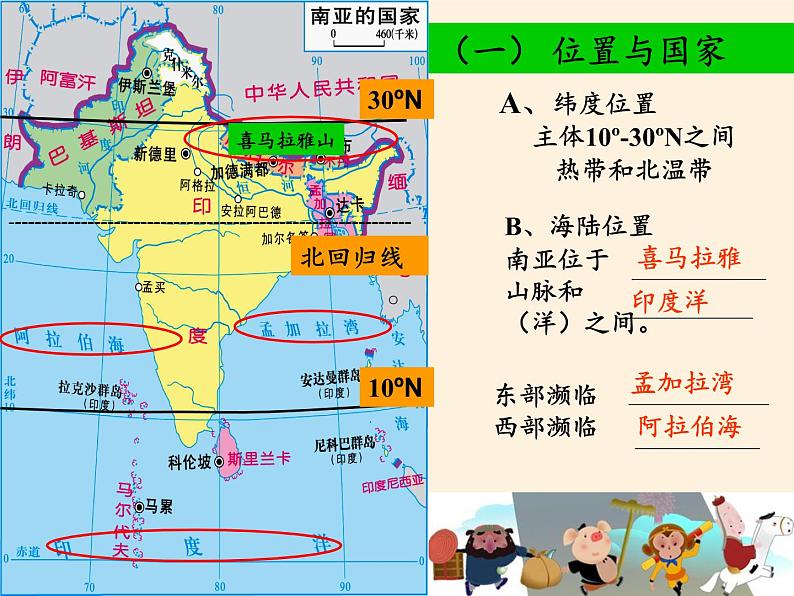 湘教版地理七年级下册 第八章 第二节 南亚 课件第5页