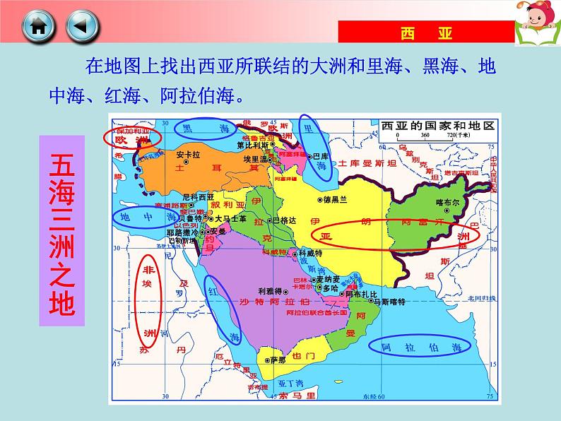 湘教版地理七年级下册 第七章 第三节 西亚 课件第6页
