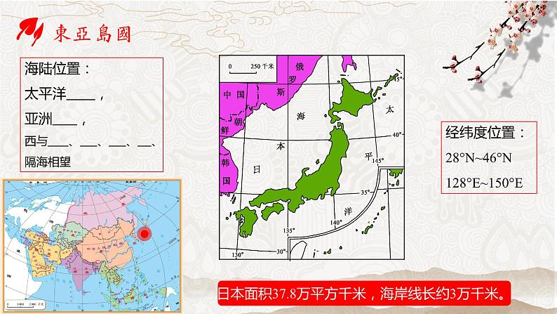 湘教版地理七年级下册 第八章 第一节 日本(1) 课件05