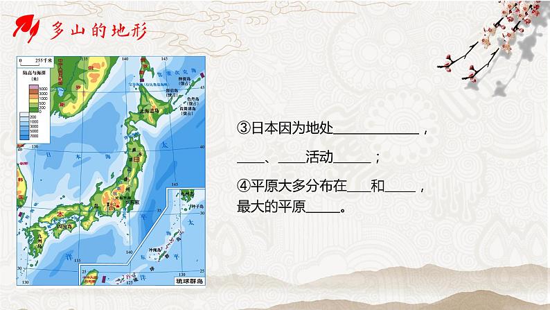 湘教版地理七年级下册 第八章 第一节 日本(1) 课件08