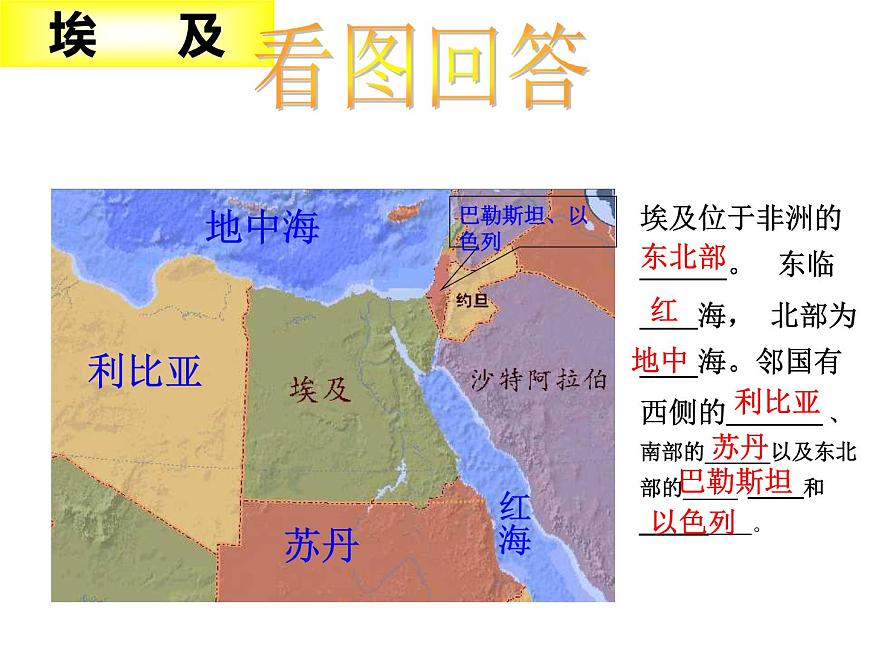 湘教版地理七年級下冊 第八章 第二節(jié) 埃及 課件第8頁