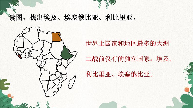湘教版地理七年级下册 6.2 非洲课件06