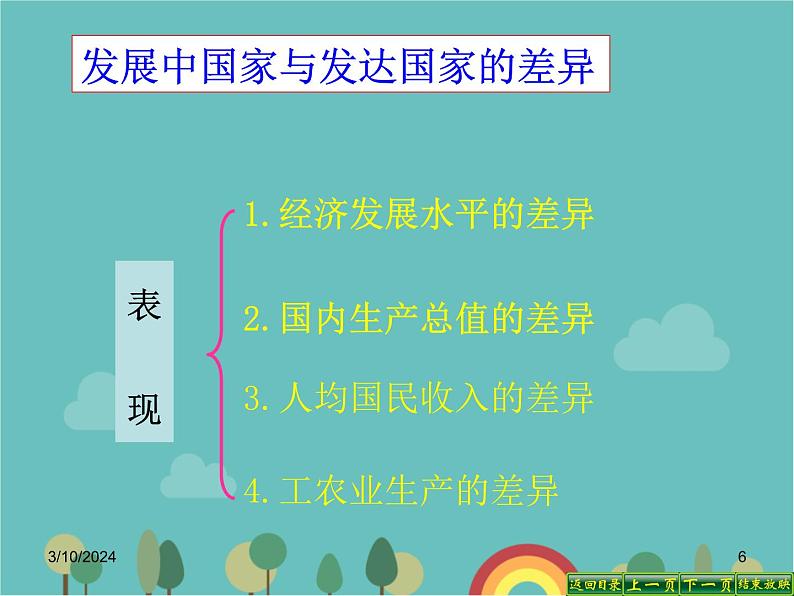 湘教版地理七年级上册 第五章第一节《__发展中国家与发达国家》课件3第6页