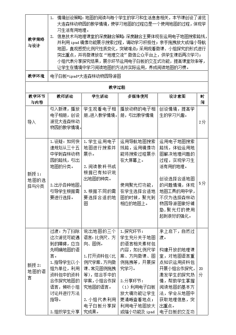 人教版地理七年級(jí)上冊(cè)1.3 地圖的閱讀 第1課時(shí)學(xué)會(huì)閱讀地圖教案第2頁(yè)
