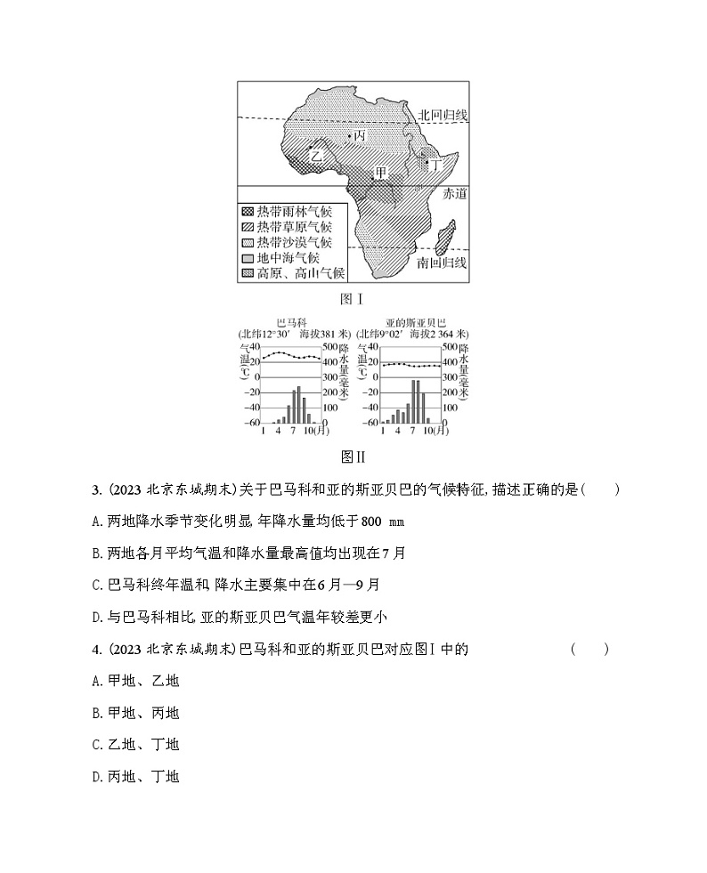 6.3 撒哈拉以南非洲--2024年中图版地理八年级下册精品同步练习第2页