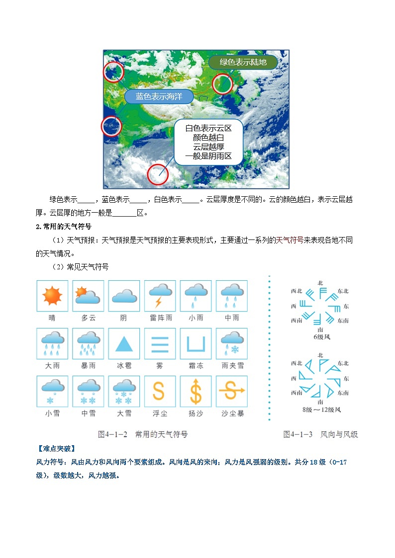 【2024年会考】初中地理一轮复习 专题05 天气与气候-知识清单(学生版)第2页