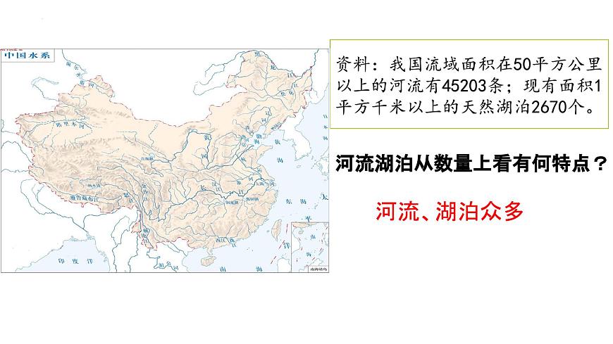 粵教版初中地理八年級上冊第二章第三節(jié)-河流（河湖概況）課件第3頁