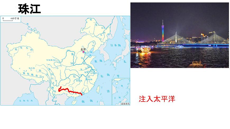 粵教版初中地理八年級上冊第二章第三節(jié)-河流（河湖概況）課件第8頁