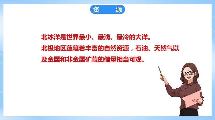 粵教版七年級下冊 第十一章《極地地區(qū)》課件第6頁