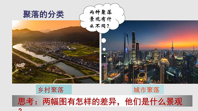 4.3《人类的聚居地——聚落》 人教版 七年级上册地理 教学课件第5页